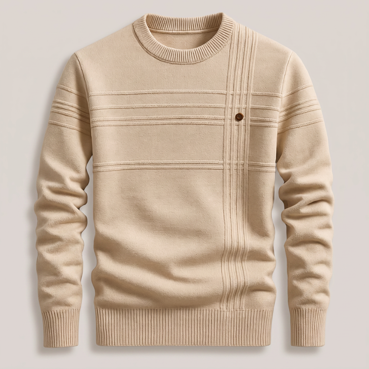 Harrington Premium Sweater - Beige