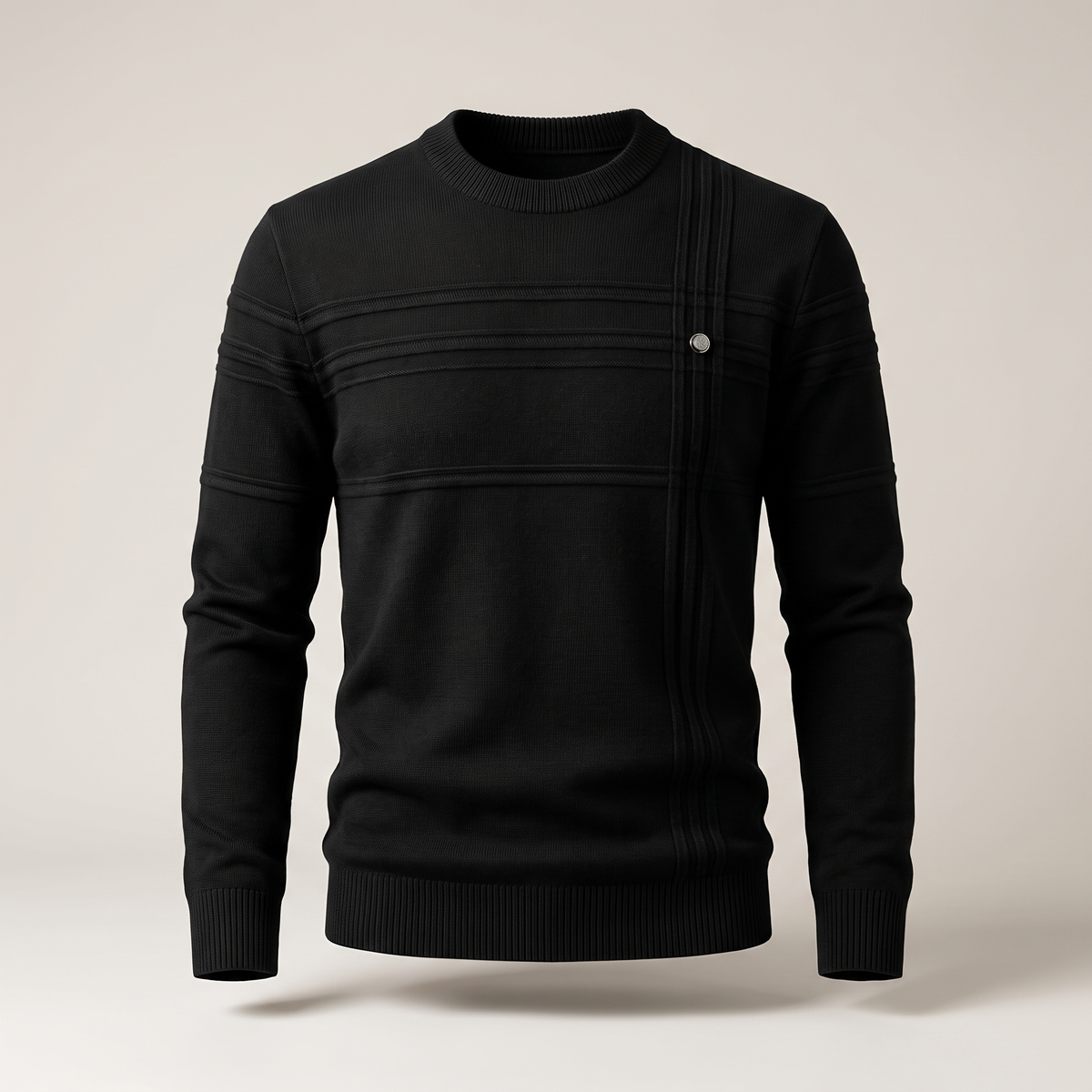 Harrington Premium Sweater - Black