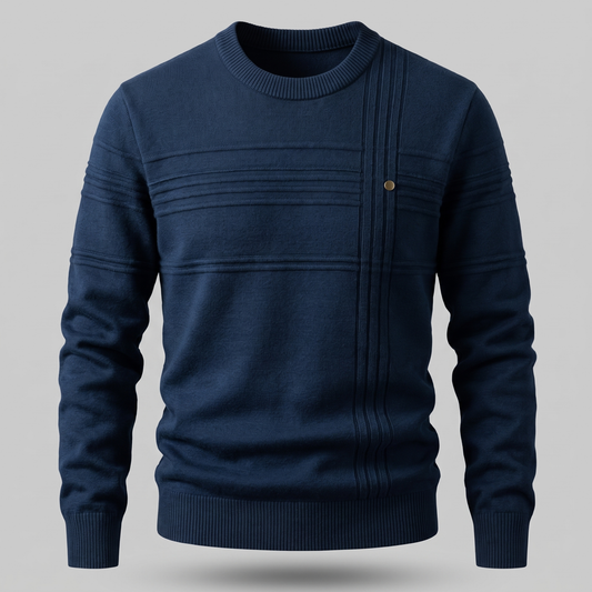 Harrington Premium Sweater - Navy