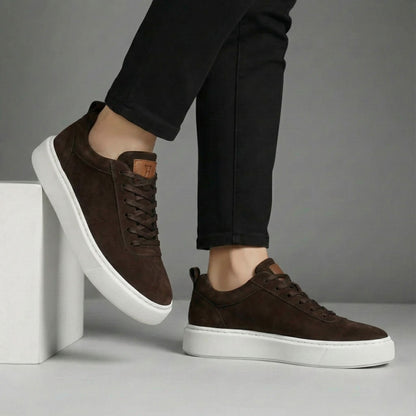 Harrington Suede-Look Comfort Trainers