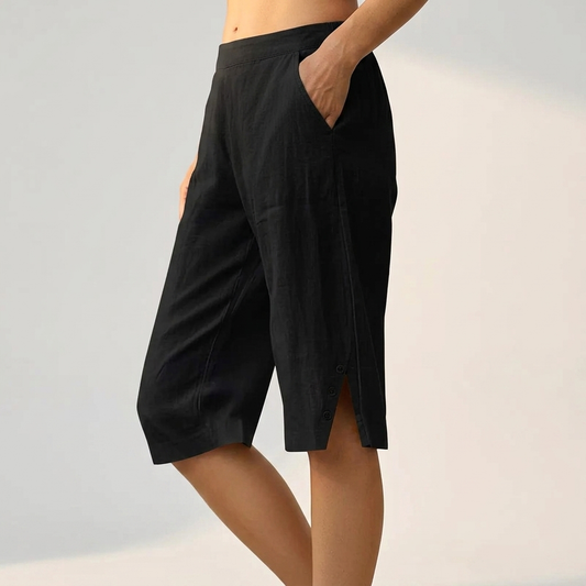 Harrogate Relaxed Short Pants - Black