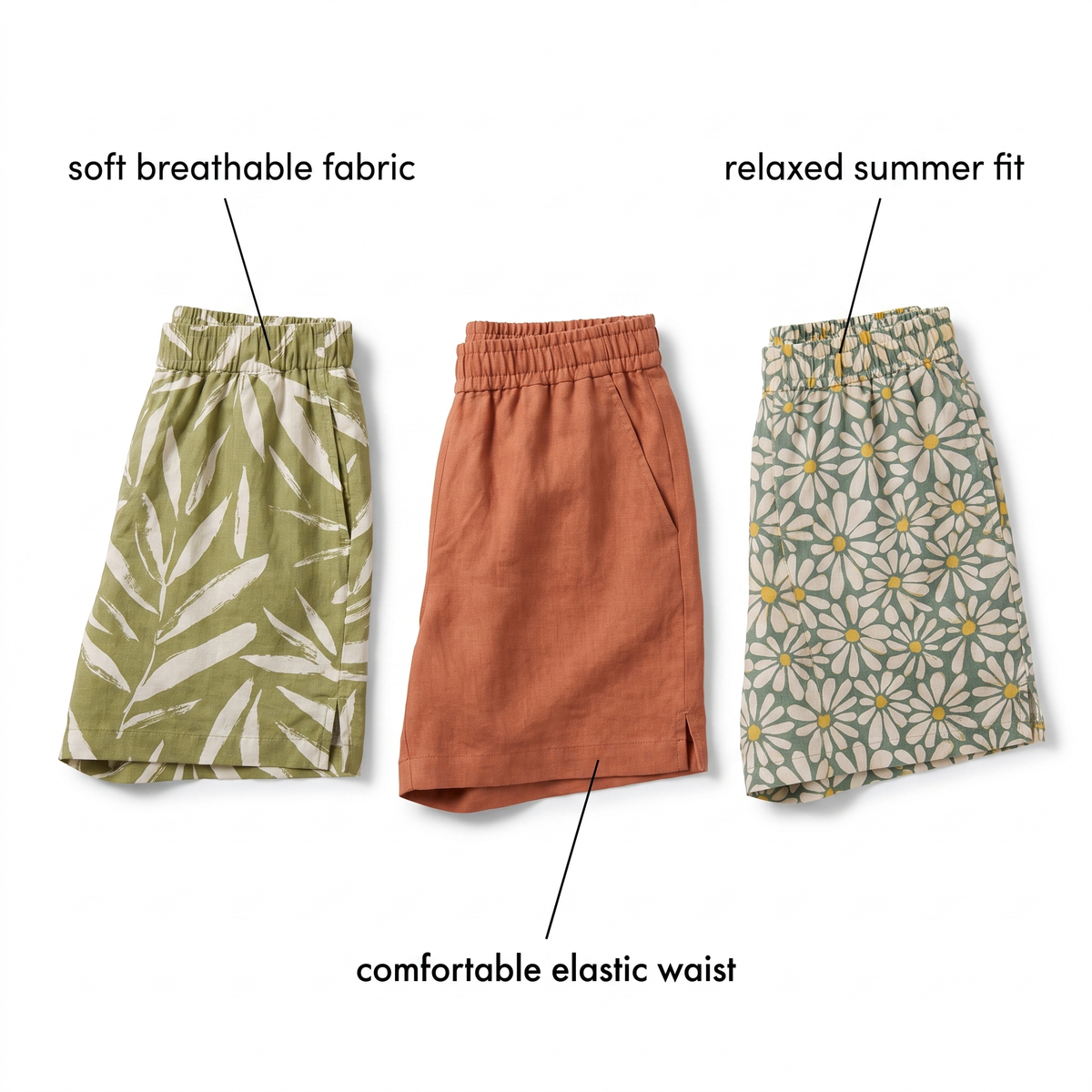 Hartley Relaxed Fit Shorts