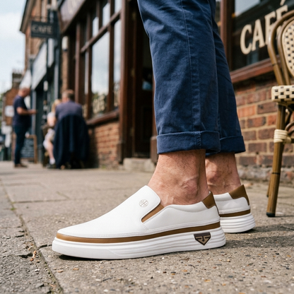 Harvelton Contrast-Trim Slip-Ons