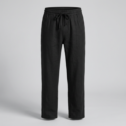 Hastings Casual Summer Trousers - Black