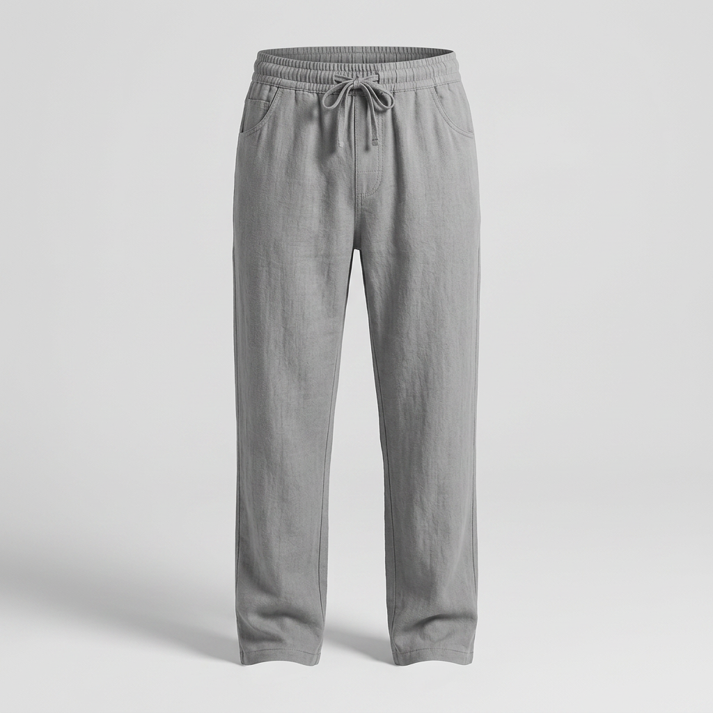 Hastings Casual Summer Trousers - Grey