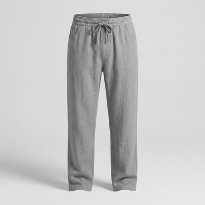 Hastings Casual Summer Trousers - Grey