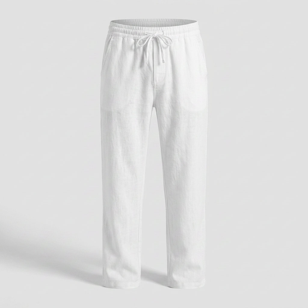 Hastings Casual Summer Trousers - White