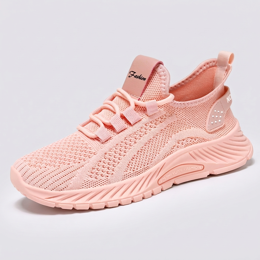 Hattie Air-Mesh Trainers - Pink