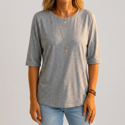Haverleigh Everyday Comfort Tee - Grey