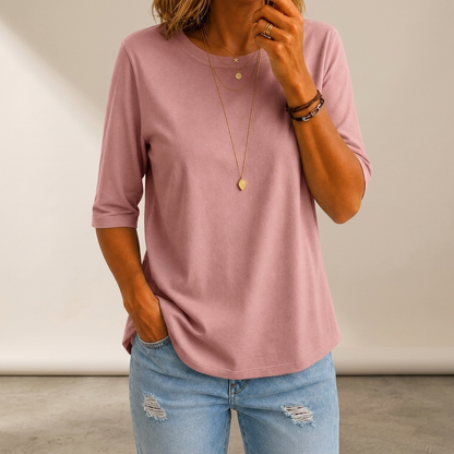 Haverleigh Everyday Comfort Tee - Pink