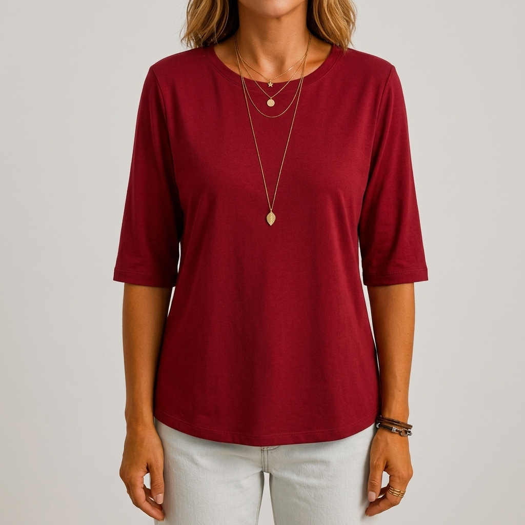 Haverleigh Everyday Comfort Tee - Red