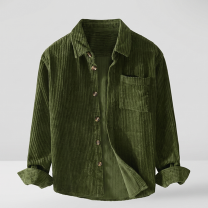 Hawthorne Corduroy Shirt - Green