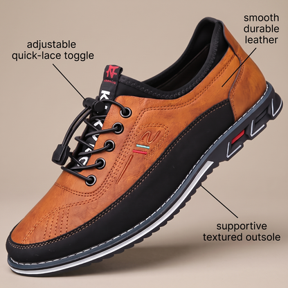 Hawthorne Leather-Look Oxford
