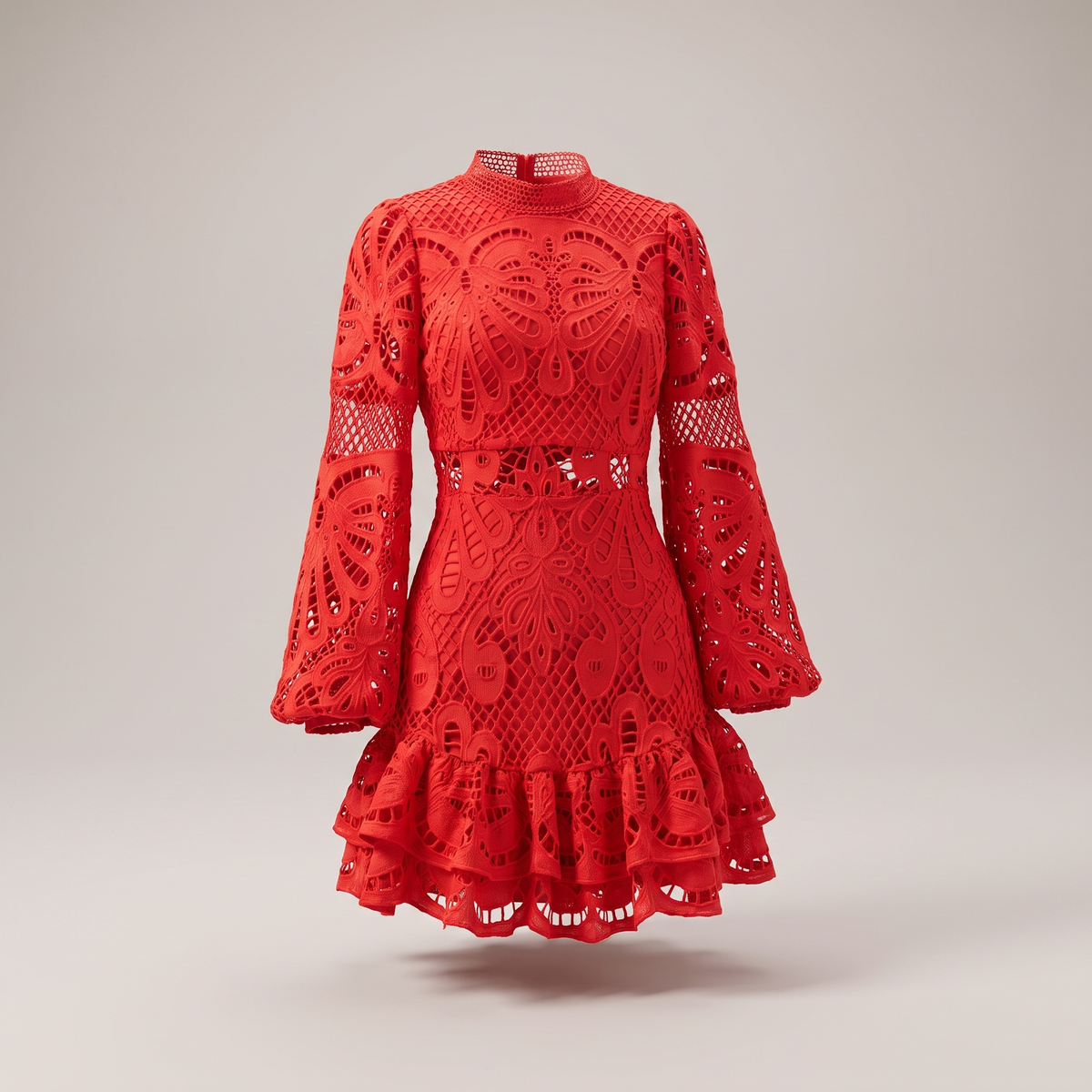 Heavens Mini Dress - Red