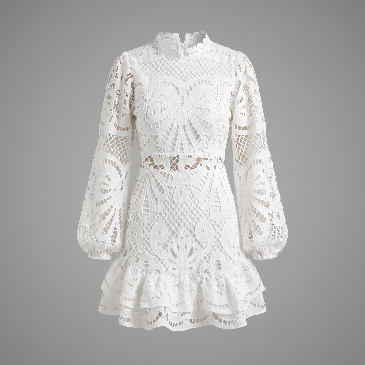Heavens Mini Dress - White