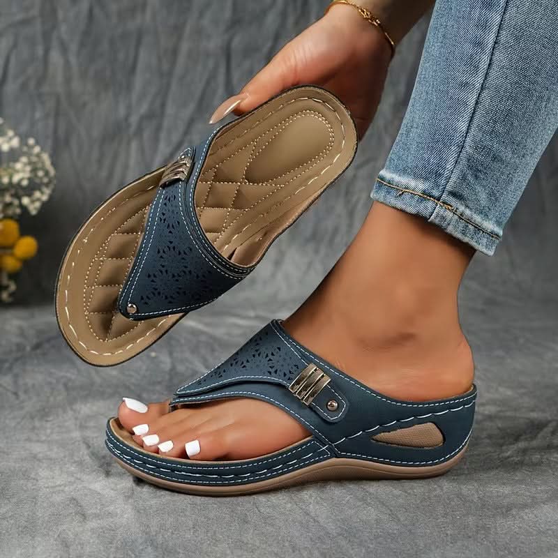 Helen Easy Walk Sandals - Blue