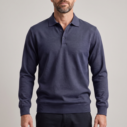 Heritage Cotton Polo Jumper