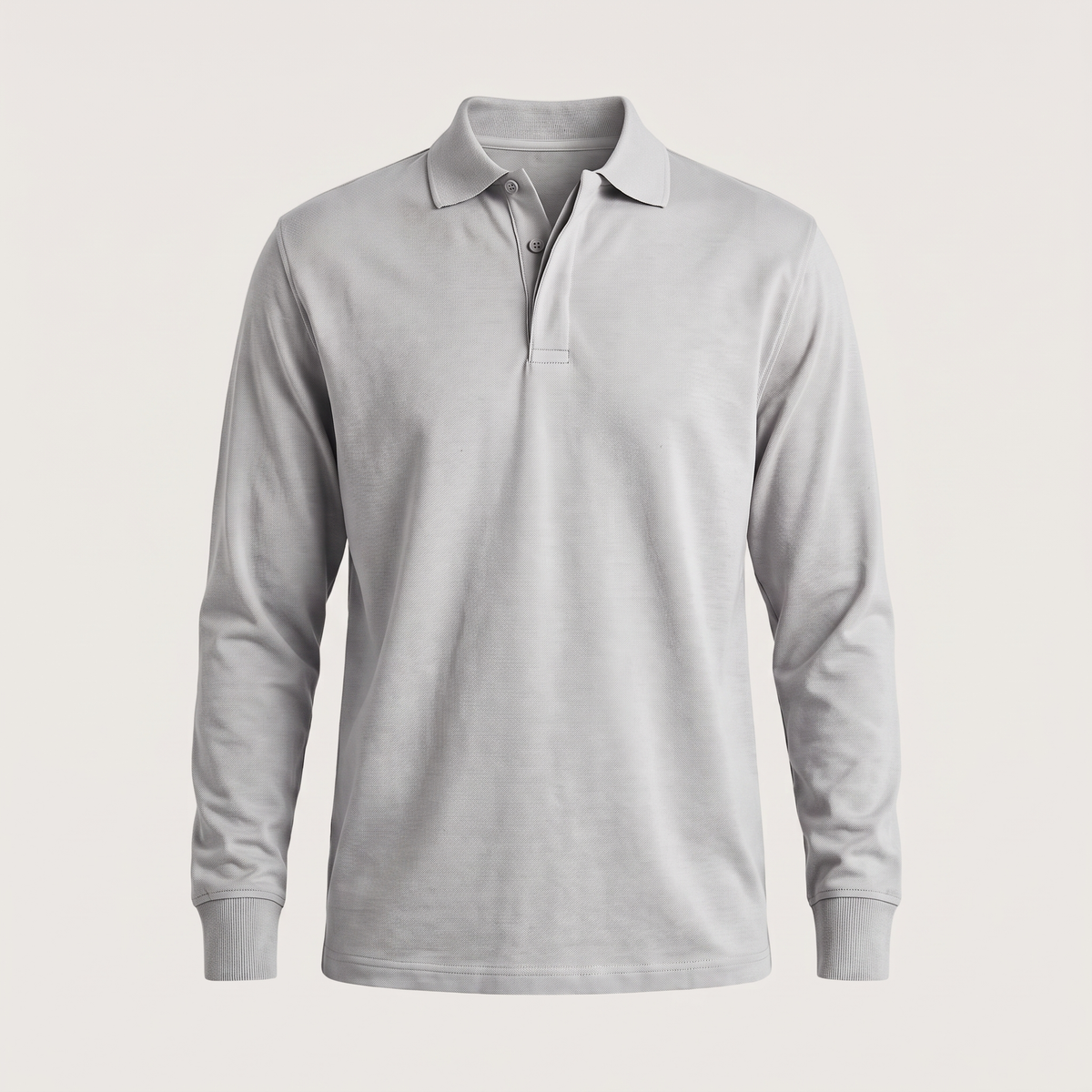 Heritage Cotton Polo Jumper - White