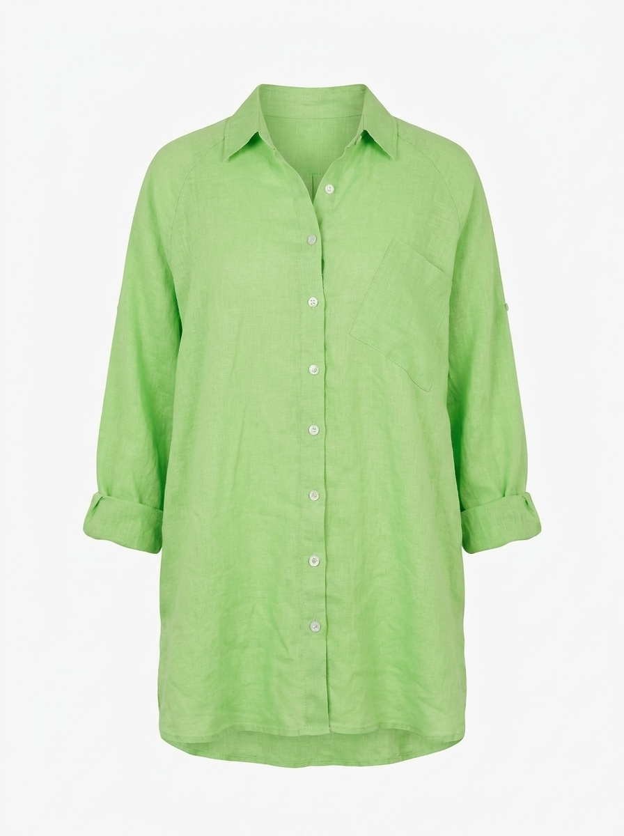 Highclere Oversized Shirt - Green