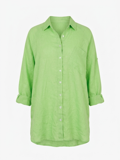 Highclere Oversized Shirt - Green