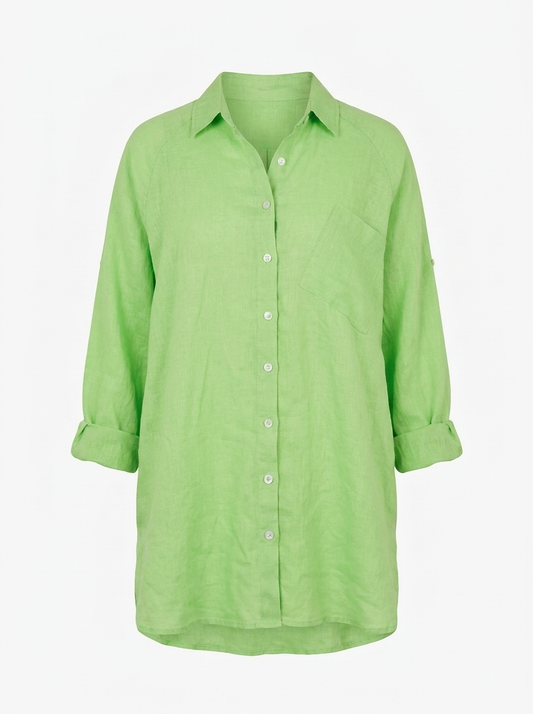Highclere Oversized Shirt - Green