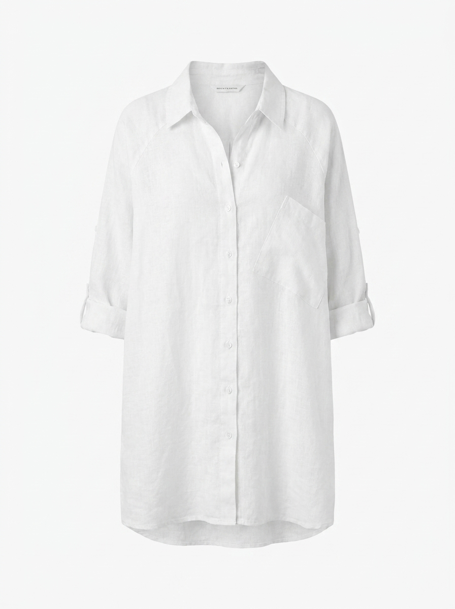Highclere Oversized Shirt - White