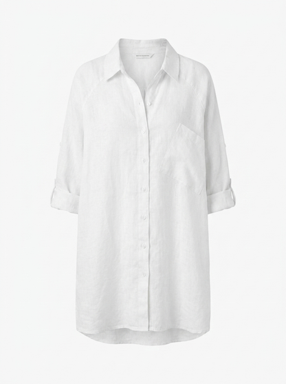 Highclere Oversized Shirt - White