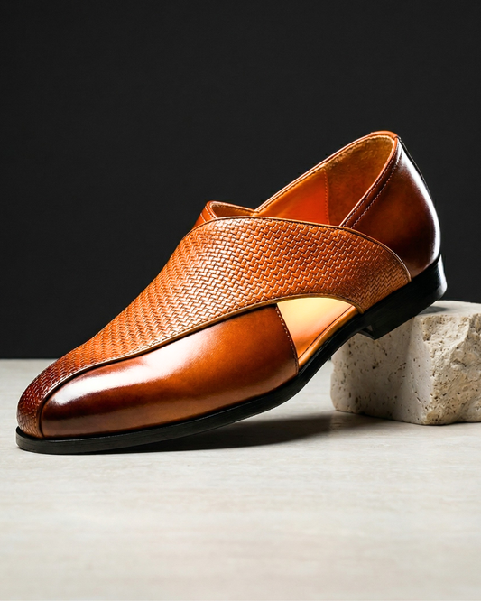 Holborn Comfort Slip-Ons - Cognac