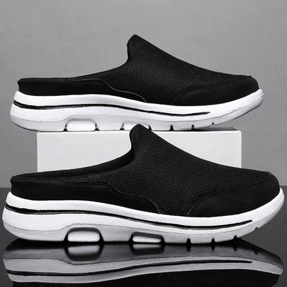Hollingford Slip-On Trainers - Black