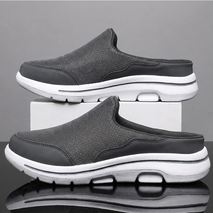 Hollingford Slip-On Trainers - Grey