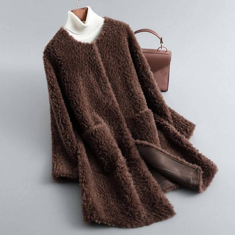 Hollmere Warm-Lined Coat - Brown