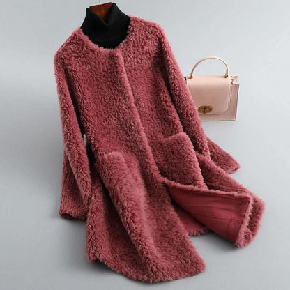 Hollmere Warm-Lined Coat - Red