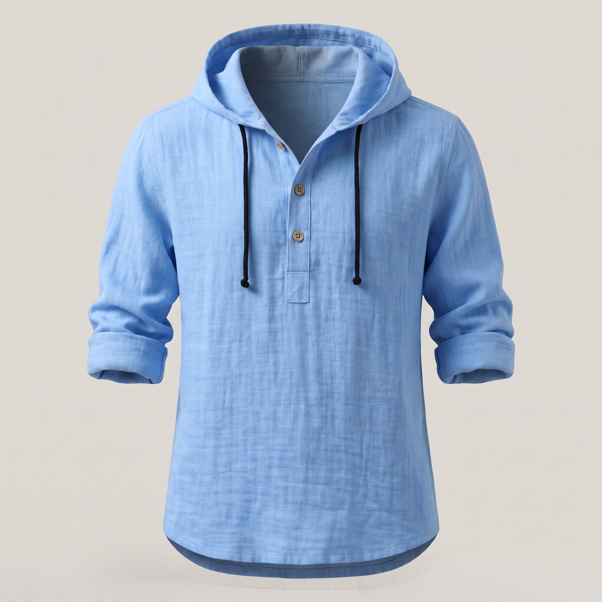 Hudson Hoodie Shirt - Blue