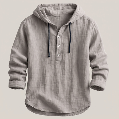 Hudson Hoodie Shirt - Grey