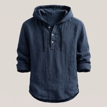 Hudson Hoodie Shirt - Navy
