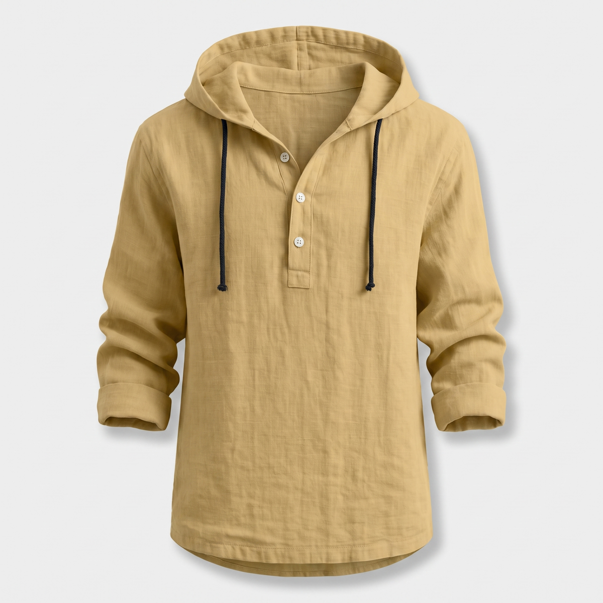 Hudson Hoodie Shirt - Sand