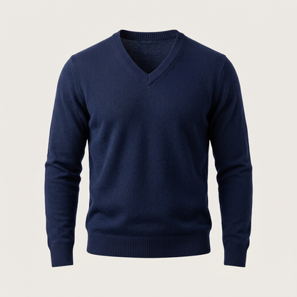 Huxford Jumper - Navy Blue