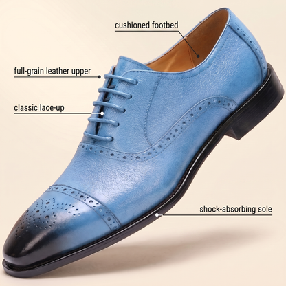 Huxley Premium Leather-Look Lace-Ups