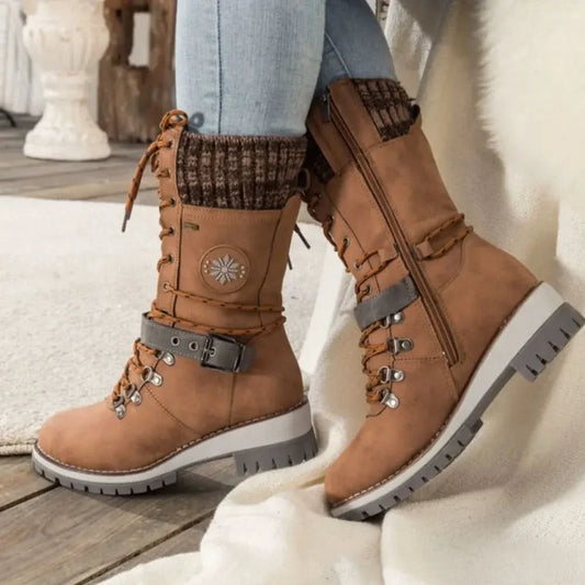 Icehaven Easy-Fit Boots - Brown
