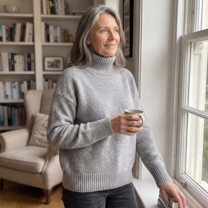 Isabella High-Neck Sweater