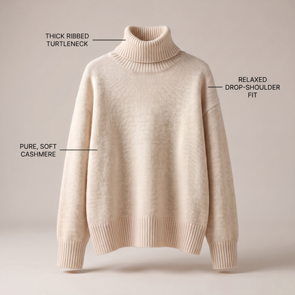 Isabella High-Neck Sweater