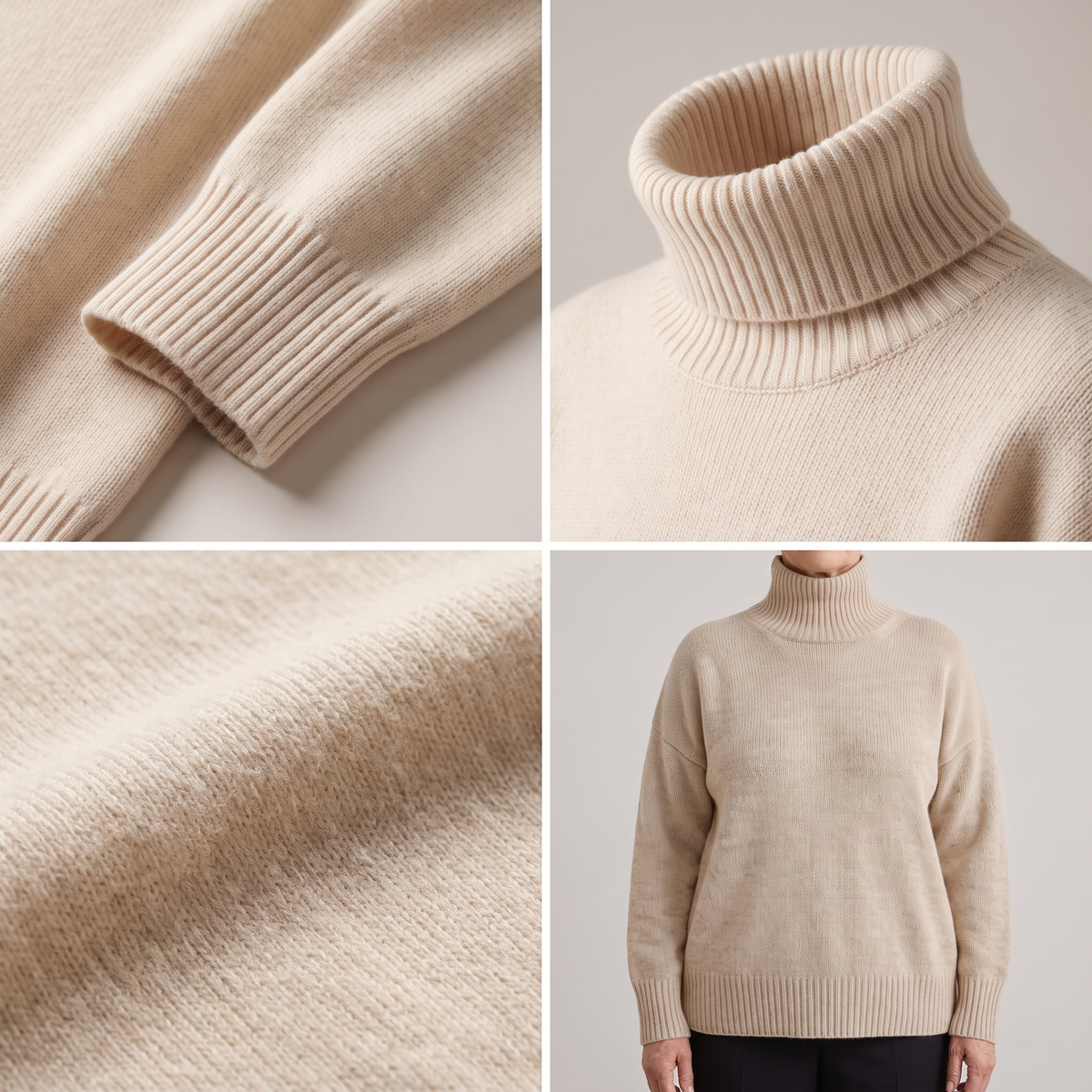 Isabella High-Neck Sweater