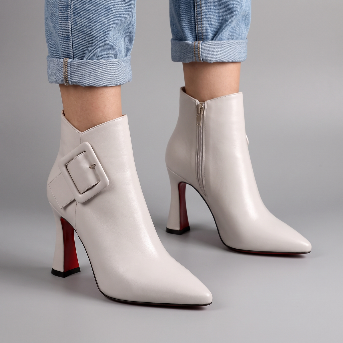 Isabelle Strap Detail Boots