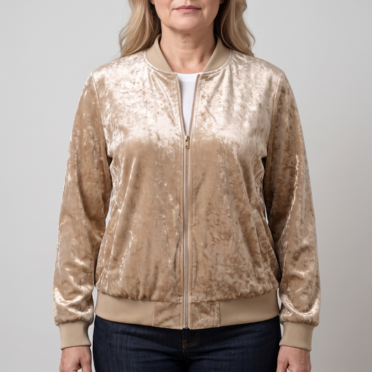 Isadora Glitter Sleeve Jacket