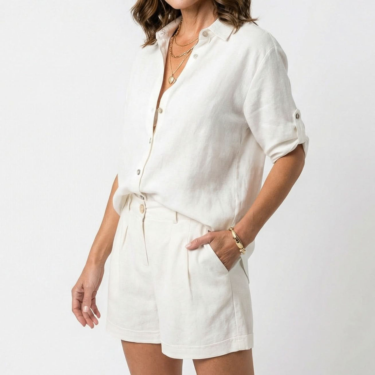 Isla Linen Co-Ord Set