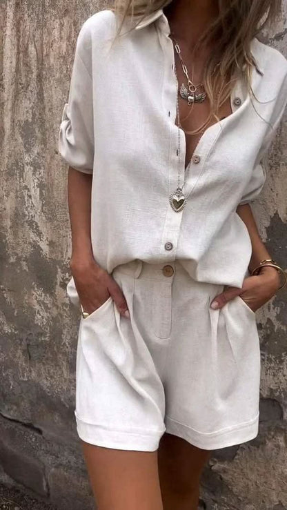 Isla Linen Co-Ord Set