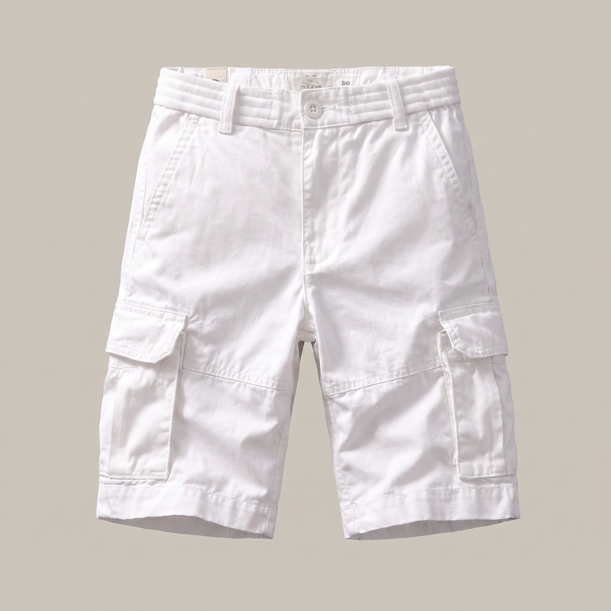 Jasper Cargo Shorts - White
