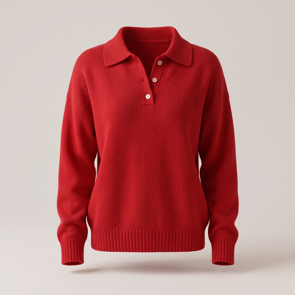 Juliette Soft Knit Sweater - Red