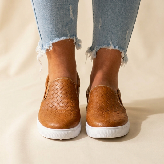 Kenswick Whisky Comfort Slides - Cognac