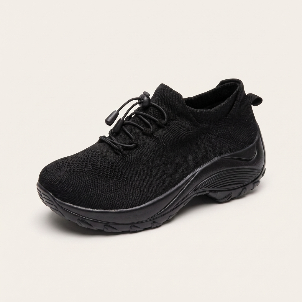 Kestermere Air-Knit Comfort Trainers - Black